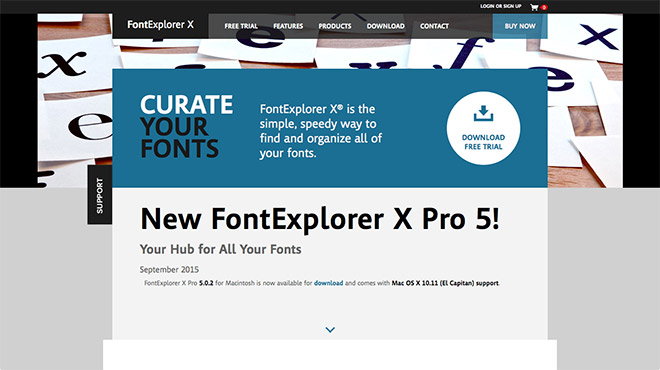 Linotype FontExplorer X Pro 4 for sale